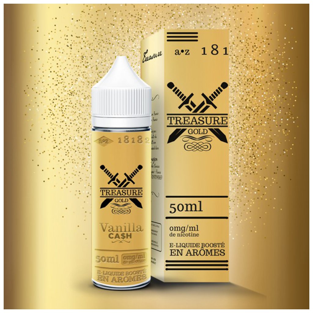 Vanilla cash - TREASURE GOLD - AROMAZON - 50ml Vanilla cash - TREASURE GOLD - AROMAZON - 50ml