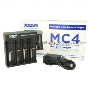 XTAR MC4 - Chargeur d'accu 4 slots