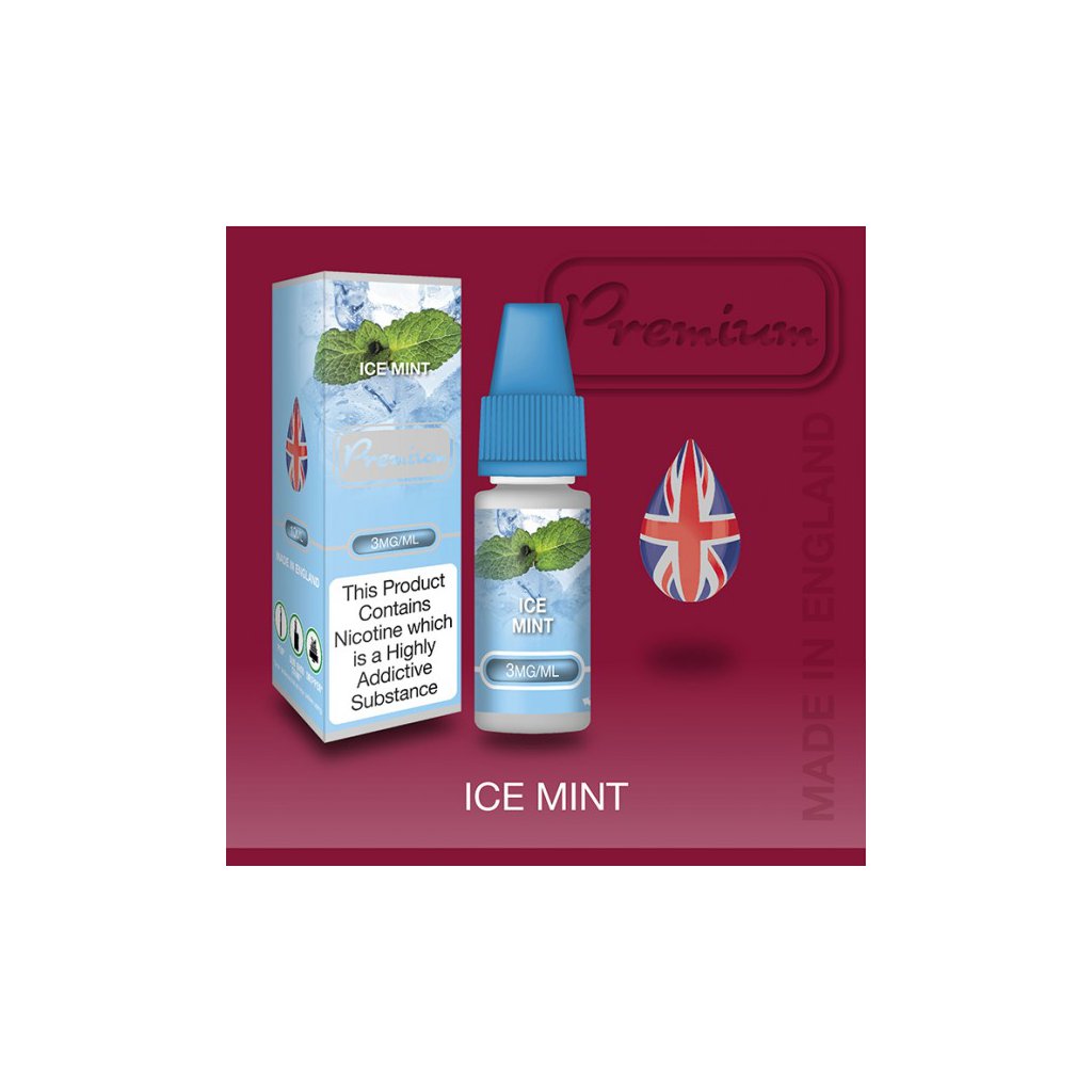 Ice mint - PREMIUM - ECO VAPE - 10ml Ice mint - PREMIUM - ECO VAPE - 10ml
