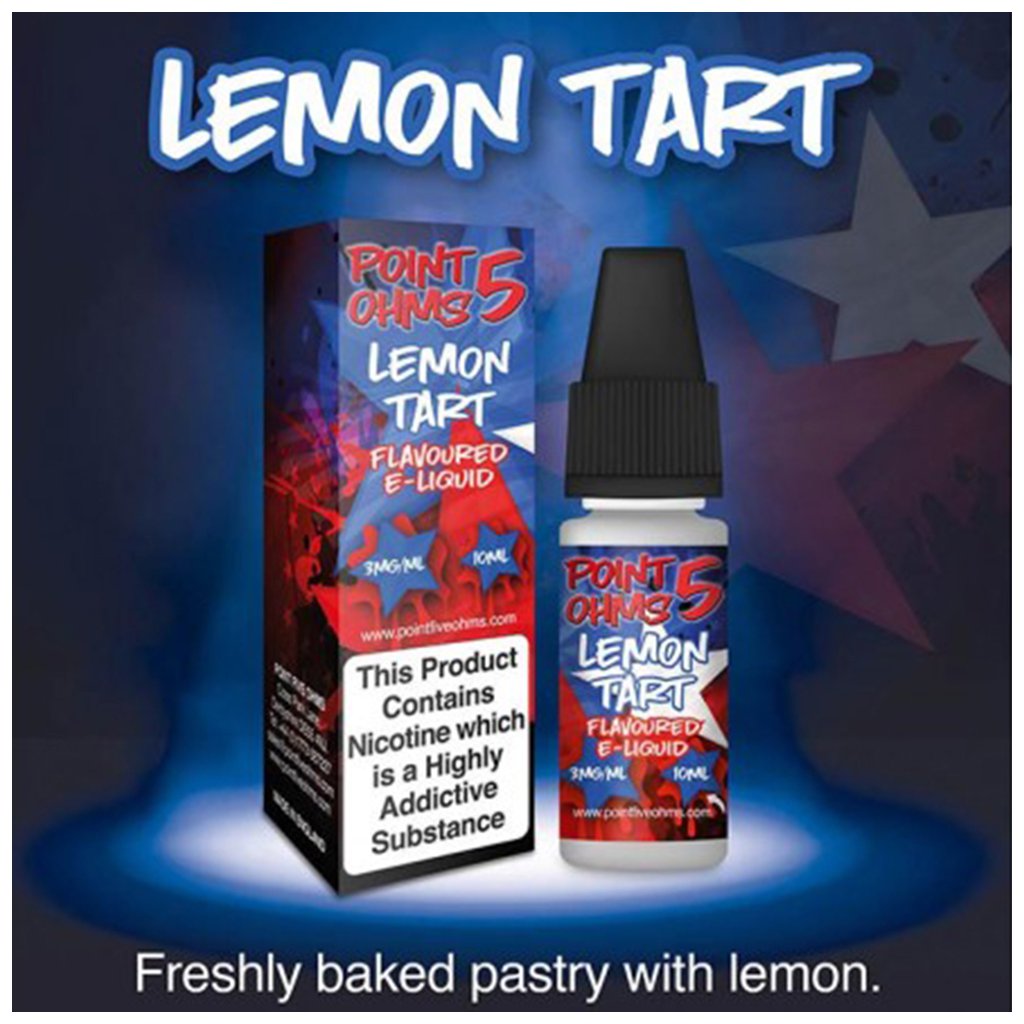 Lemon tart - POINT 5 OHMS - ECO VAPE - 10ml Lemon tart - POINT 5 OHMS - ECO VAPE - 10ml