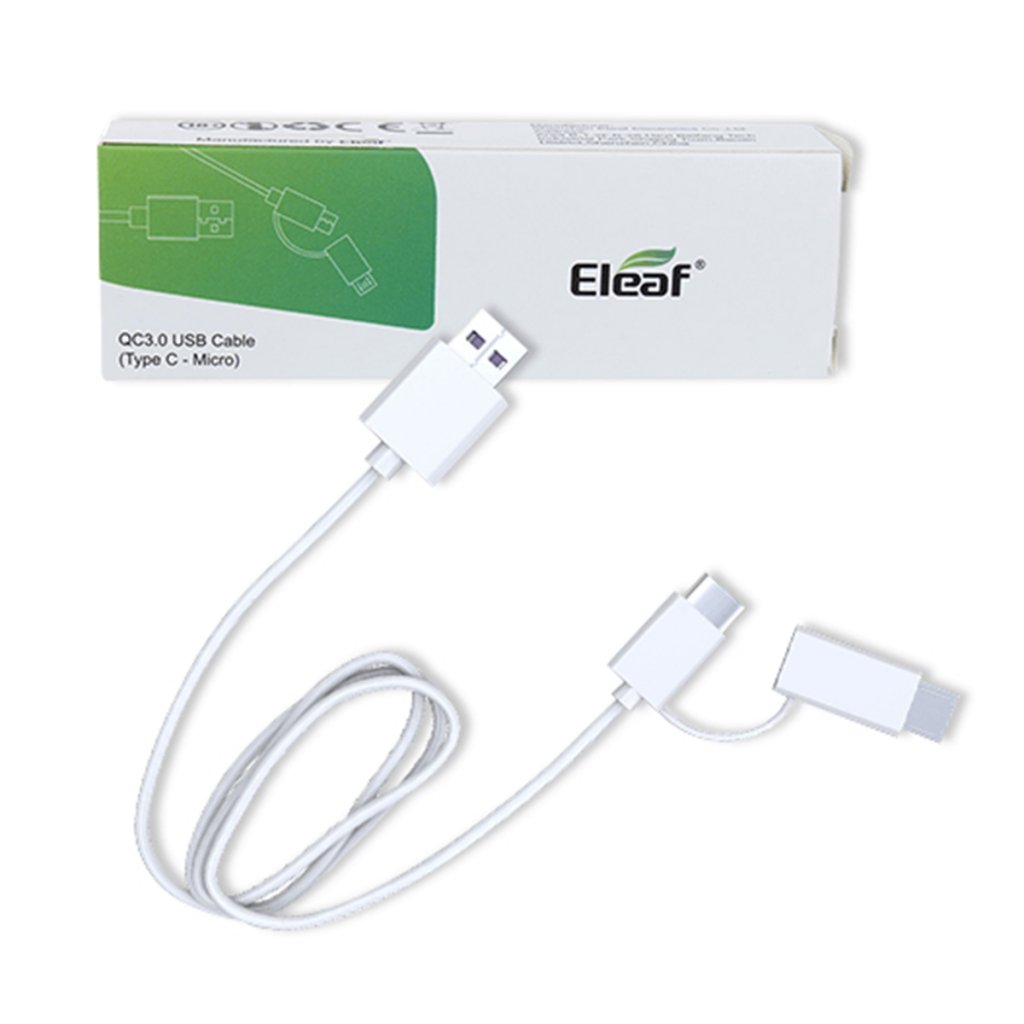 Chargeur QC 3.0 USB Type-C / Micro - ELEAF