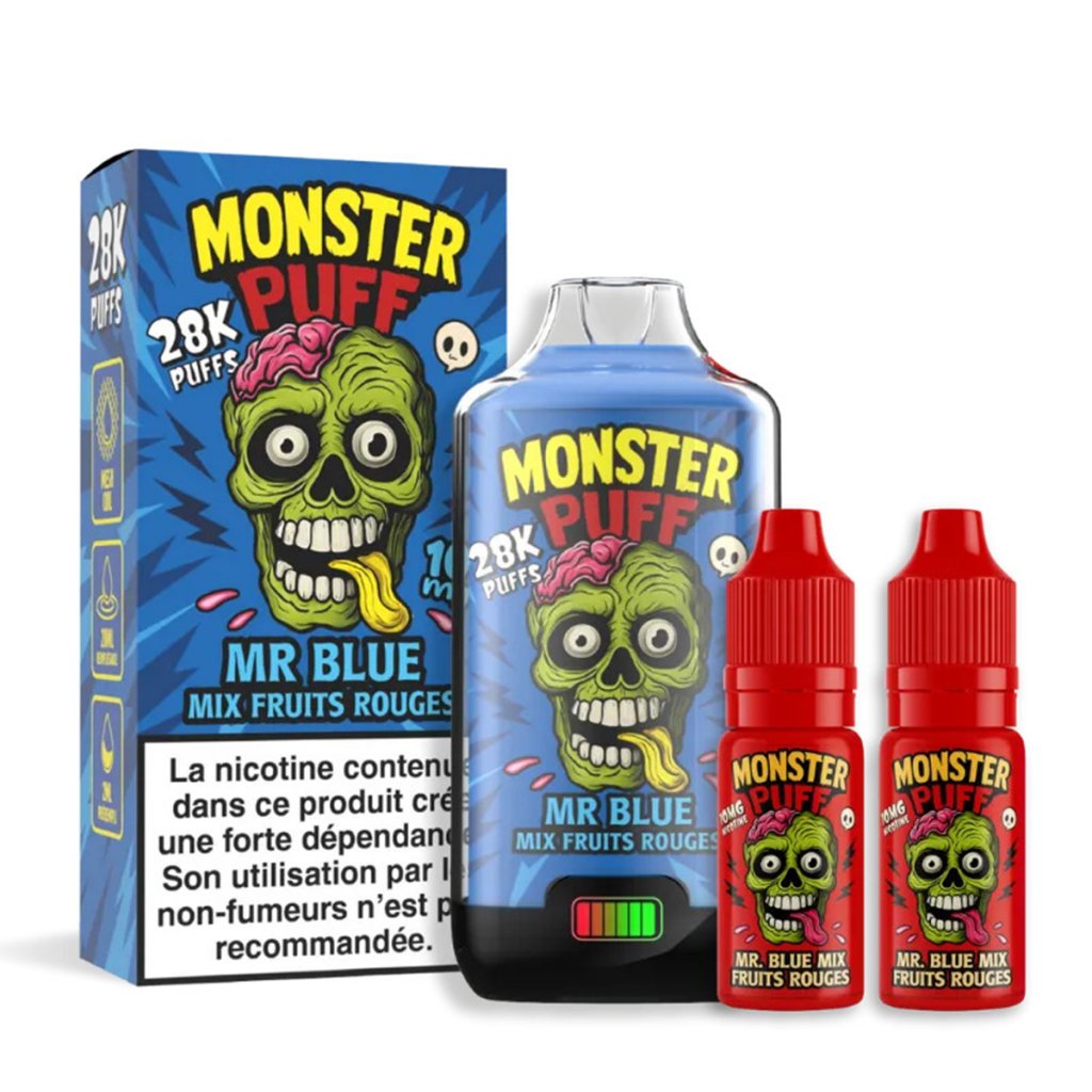 Mr blue - Kit MONSTER PUFF 28K